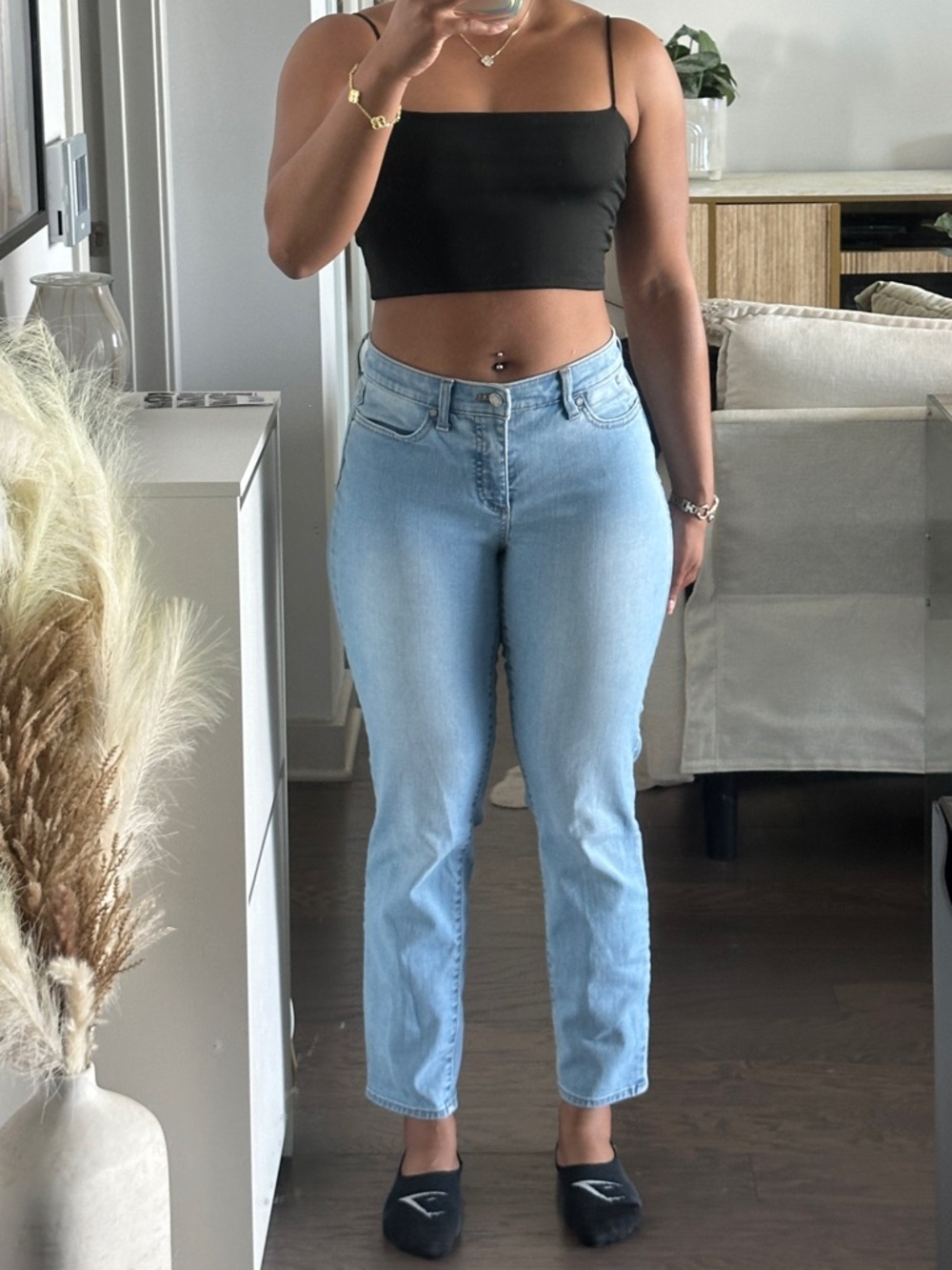 Talbots Light Blue Straight-Leg Jeans